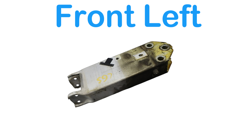 Load image into Gallery viewer, 09-15 BMW 750i 740i Front Left Driver Side Bumper Reinforcement Bar Bracket Oem
