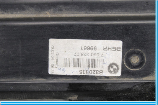 04-10 BMW 645Ci 650i Radiator Core Upper Support Bracket Shroud Oem