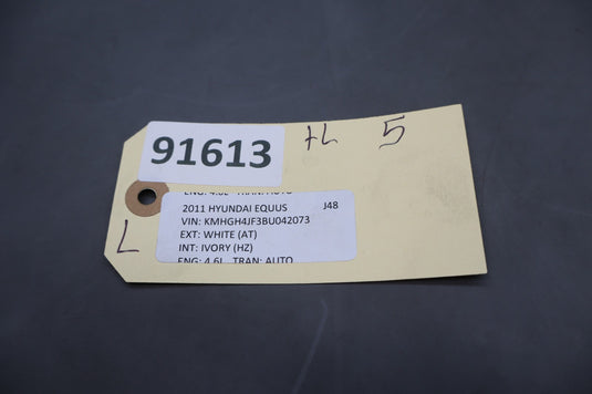 11–13 Hyundai Equus Signature Left Driver Side Rear Taillight Assembly Oem