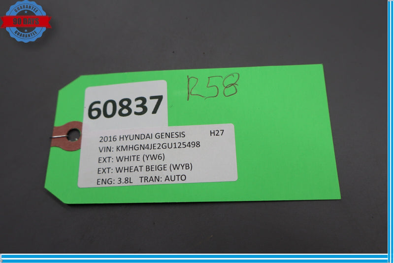 Load image into Gallery viewer, 15-18 Hyundai Genesis Rear Center Seat Belt Seatbelt Dual Buckle 89850-B1500 Oem
