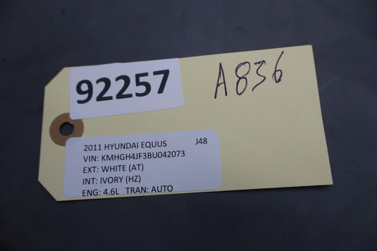 11-12 Hyundai Equus Traction Control Switch Black 93700-3N420 Oem