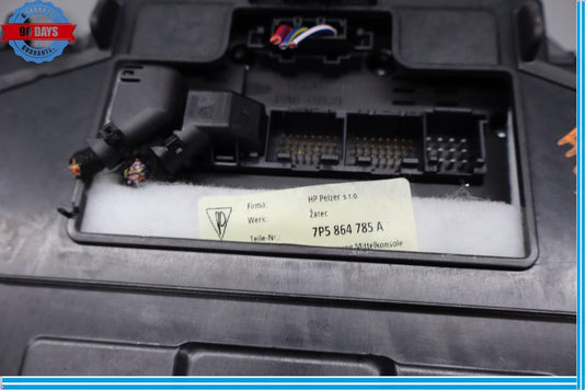 11-18 Porsche Cayenne S Front Center Console AC A/C Heater Climate Controller Oe