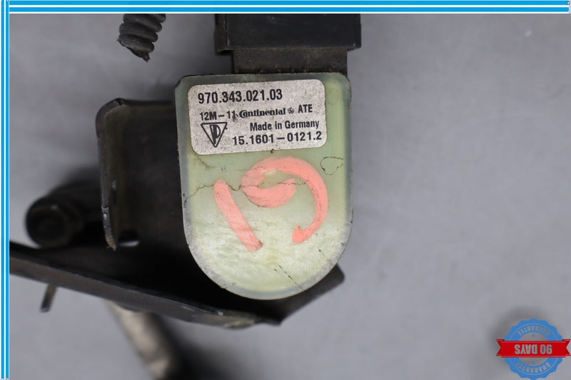 Load image into Gallery viewer, 10-16 Porsche Panamera Front Left Headlight Suspension Height Level Sensor Oem
