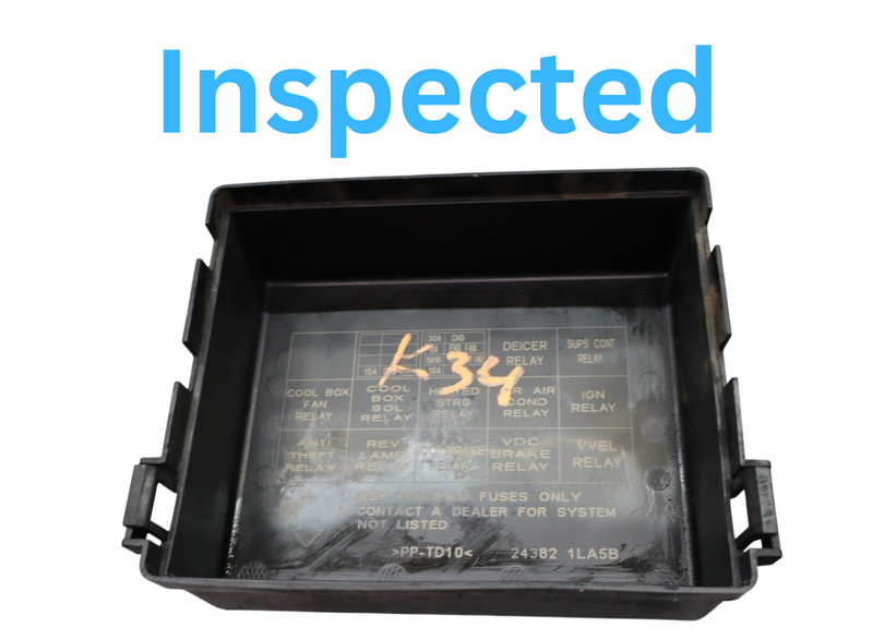 Load image into Gallery viewer, 11-12 Infiniti QX56 Fuse Box Junction Unit Panel Lid Cover 243821LA5B Oem
