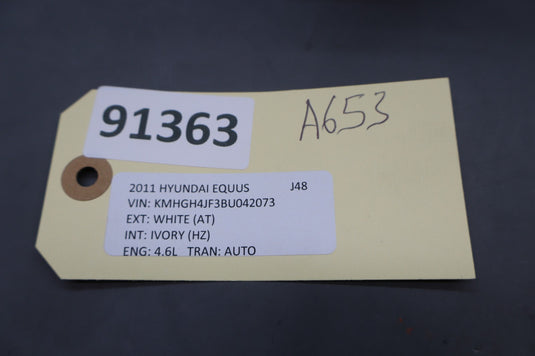 11-13 Hyundai Equus Windshield Assist Lane Departure Warning Camera Oem