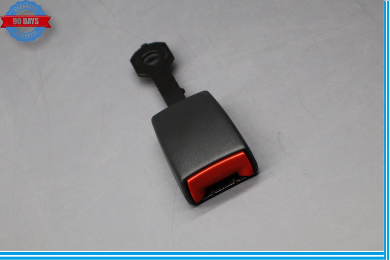 Load image into Gallery viewer, 07-09 Jaguar XK XKR X150 Rear Left Side Seat Belt Buckle Black LEG Oem
