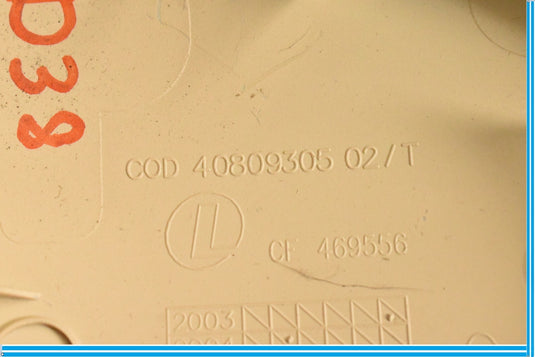 09-13 Maserati Quattroporte M139 Front Left Inner Seat Cover Trim 40809305 Oem