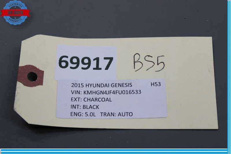 Load image into Gallery viewer, 15-17 Hyundai Genesis G80 Rear Seat Upper Cushion Back Rest Assembly Oem
