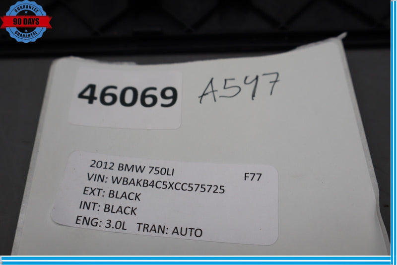 Load image into Gallery viewer, 09-15 BMW 750i 750Li Front Right Passenger Seat Lower Cover Trim Panel Oem
