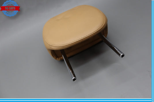03-10 Porsche Cayenne Front Right Side Seat Headrest Head Rest Tan Oem