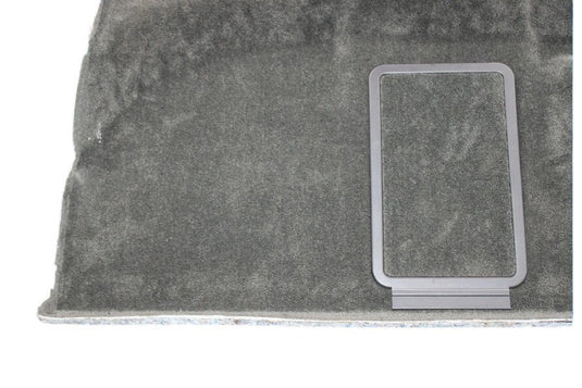 06-12 Bentley Continental Flying Spur Rear Seat Cover Panel Carpet Oem