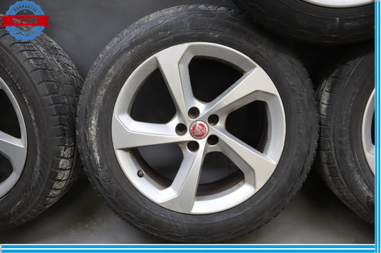 17-23 Jaguar X761 F-Pace 19x8.5 19" 5 Spoke Wheel Rim W/Tire Set of 4 Oem