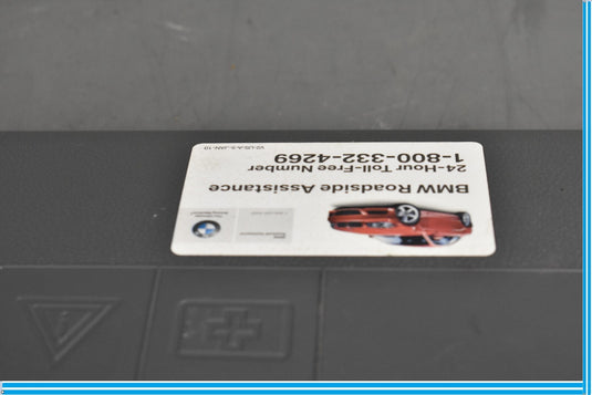 09-15 BMW 750i 750Li Rear Trunk Floor Tool Storage Compartment Box Oem