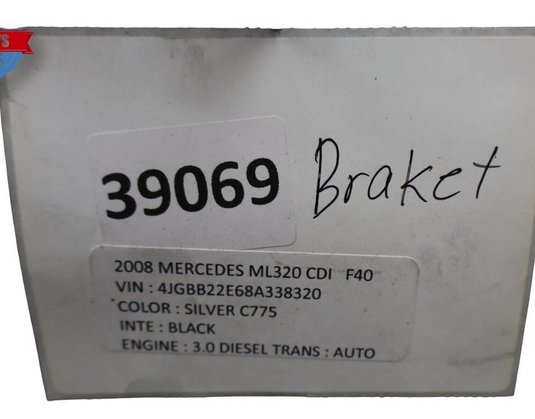 06-11 Mercedes-Benz W164 ML320 Rear Left Side Bumper Reinforcement Bracket Oem