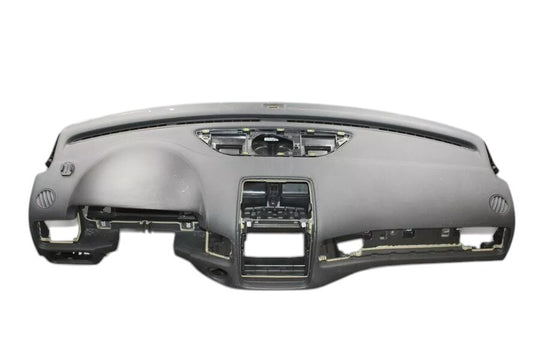 11-17 Volkswagen Touareg Front Dashboard Instrument Panel Assembly Black Oem