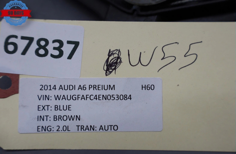 Load image into Gallery viewer, 12-18 Audi A6 Rear Left Driver Side Door Window Regulator Black 4G0839461 OEM
