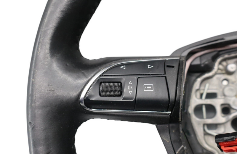 Load image into Gallery viewer, 12-18 Audi A6 4 Spoke Steering Wheel W/ Control Switches Black Oem
