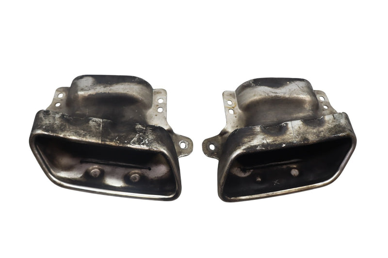 Load image into Gallery viewer, 07-19 Mercedes X164 GL450 Rear Left &amp; Right Bumper Exhaust Muffler Tips Oem
