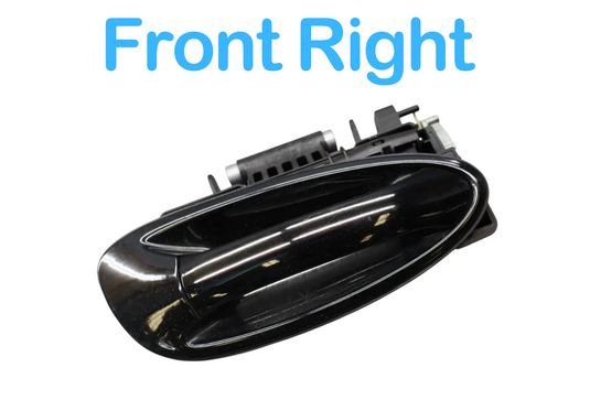 10-16 Porsche Panamera 970 Front Right Passenger Exterior Door Handle Black Oem