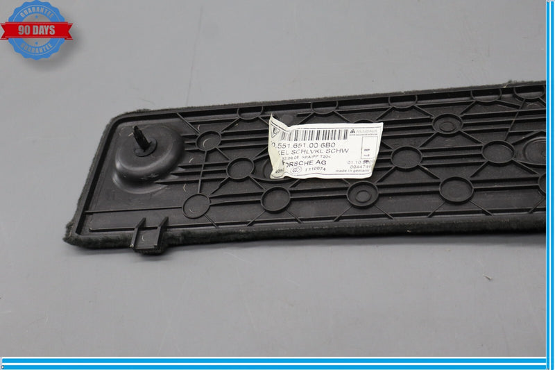 Load image into Gallery viewer, 10-16 Porsche Panamera 970 Rear Trunk Back Lift-Gate Trim Scuff Panel Cover Oem
