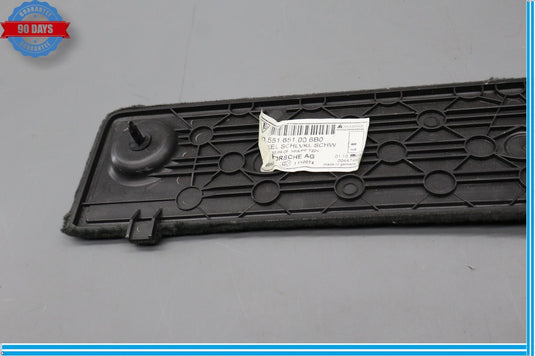 10-16 Porsche Panamera 970 Rear Trunk Back Lift-Gate Trim Scuff Panel Cover Oem