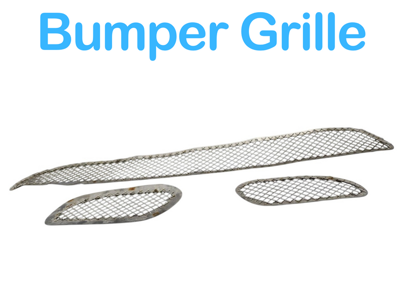 Load image into Gallery viewer, 99-04 Bentley Arnage Front Left / Right Center Bumper Grille Set OEM
