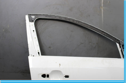 17-20 Jaguar F-Pace Front Right Passenger Side Door Panel Assembly White Oem