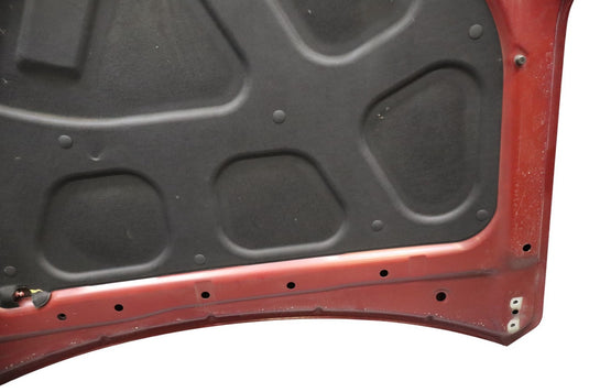 09-14 Hyundai Genesis Front Engine Hood Bonnet Panel Assembly Red Oem