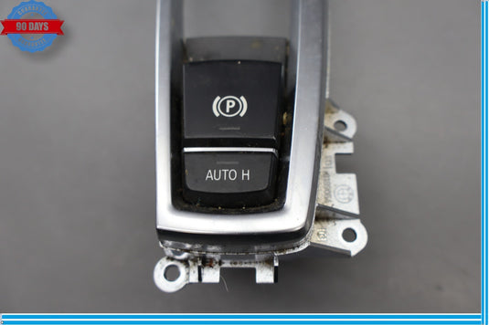 11-16 BMW 535i GT XDrive Electronic Parking Brake Control Switch W/Bezel Oem