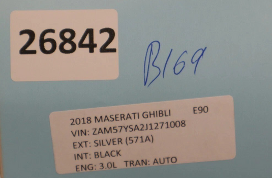 14-22 Maserati Ghibli Rear Trunk Lid Lock Latch Actuator Motor 670037458 Oem