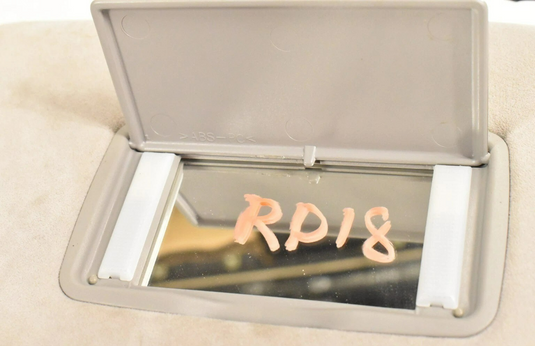 03-19 Maserati Quattroporte M139 Right Passenger Side Sun Visor Sunvisor Oem