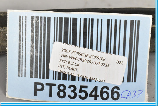 05-12 Porsche Boxster Cayman 987 Rear Right Trailing Lower Control Arm Oem