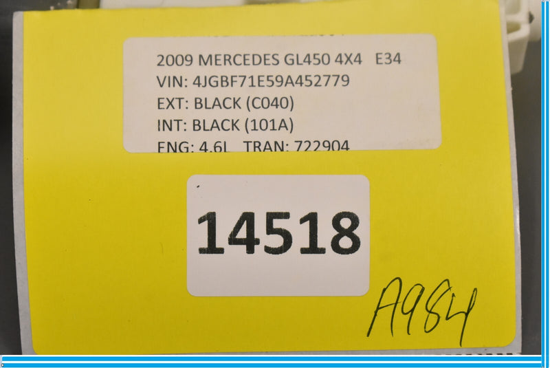 Load image into Gallery viewer, 06-12 Mercedes W164 GL500 GL450 Front Right Side Door Window Regulator Motor Oem
