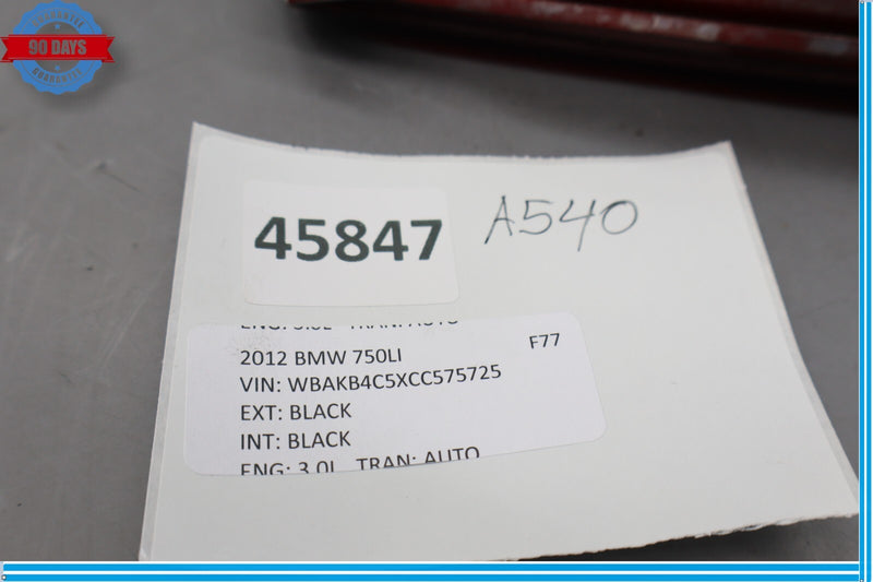 Load image into Gallery viewer, 09-12 BMW 750Li Rear Right Passenger Side Inner Tail Light Taillight Lamp Oem
