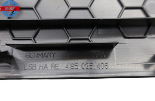 12-18 Audi A6 Rear Right Side Deck Speaker Cover Grill Trim 4G5035406 Oem