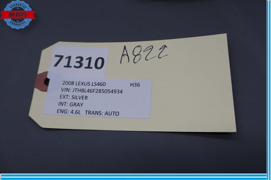 07-12 Lexus LS460 LS600h Parking Assist Clearance Sonar Warning Module Unit Oem