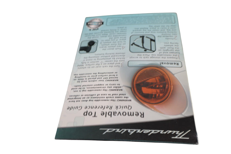 Load image into Gallery viewer, 2002 Ford Thunderbird Car Operator Owner Manual Guide Book W/ Case Cover Oem
