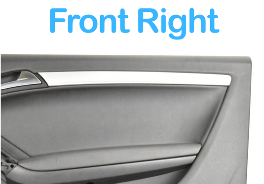 08-16 Audi A5 S5 Front Right Side Interior Door Panel Trim Black 8T1867106 Oem