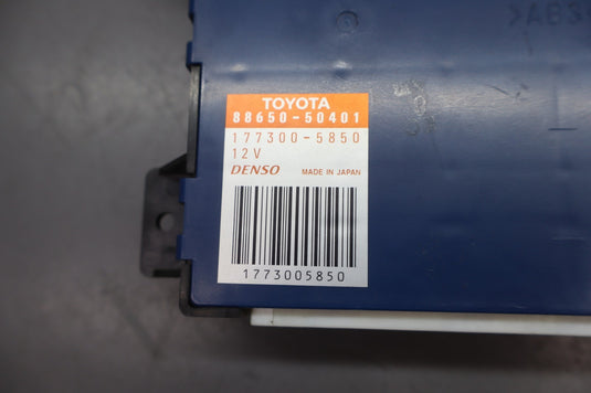 01-03 Lexus LS430 Air Condition Amplifier Control Module 8865050401 Oem