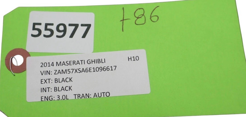 Load image into Gallery viewer, 14-20 Maserati Ghibli Front Radiator Support Air Intake Duct Guide Deflector Oem
