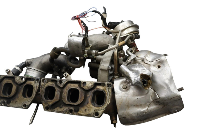 Load image into Gallery viewer, 03-08 Bentley Continental GTC GT 6.0L Left Side Turbocharger  Turbo Manifold OEM
