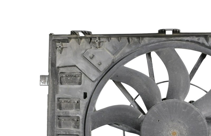 Load image into Gallery viewer, 11-18 Porsche Cayenne Hybrid Engine Cooling Fan Motor Assembly Shroud Oem
