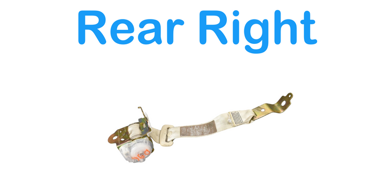 Load image into Gallery viewer, 02-10 Lexus Z40 SC430 Rear Right Passenger Side Seat Belt Seatbelt Retractor Oem
