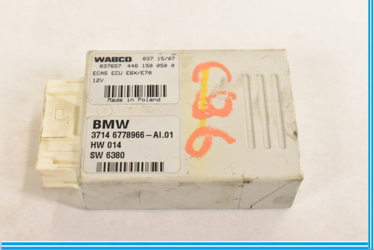 07-10 BMW E70 X5 AIR SUSPENSION CONTROL MODULE 6778966 OEM