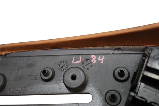 03-12 Bentley Continental GTC GT Front Left Driver Side Seat Leather Trim Oem