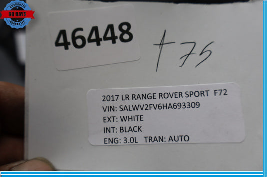 14-17 LR Range Rover Sport Front Left Side Center Console Panel Cover Trim Oem