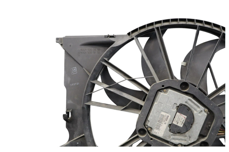 Load image into Gallery viewer, 03-11 Mercedes W211 E320 E500 Engine Motor Cooling Radiator Fan Assembly OEM
