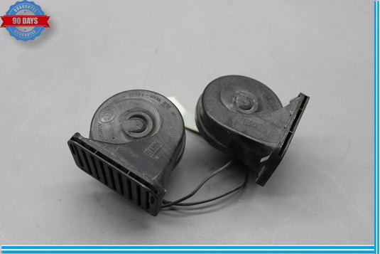 09-15 Jaguar X250 XF High Low Note Tone Horns Set Black 0055306 Oem
