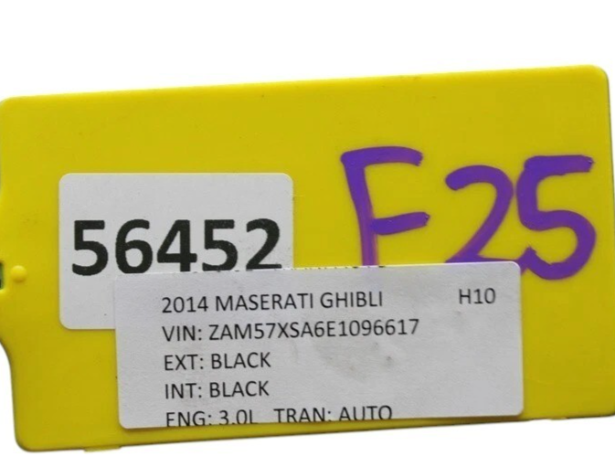 Load image into Gallery viewer, 14-17 Maserati Ghibli Rear Left Side Fender Liner Splash Shield Guard Cover Oem
