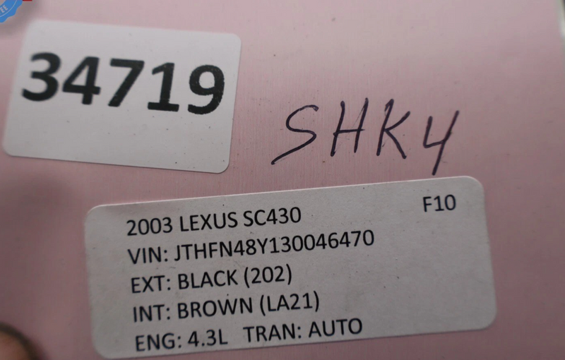 Load image into Gallery viewer, 02-05 Lexus SC430 Front Right Passenger Side Shock Strut Absorber 4851024300 Oem

